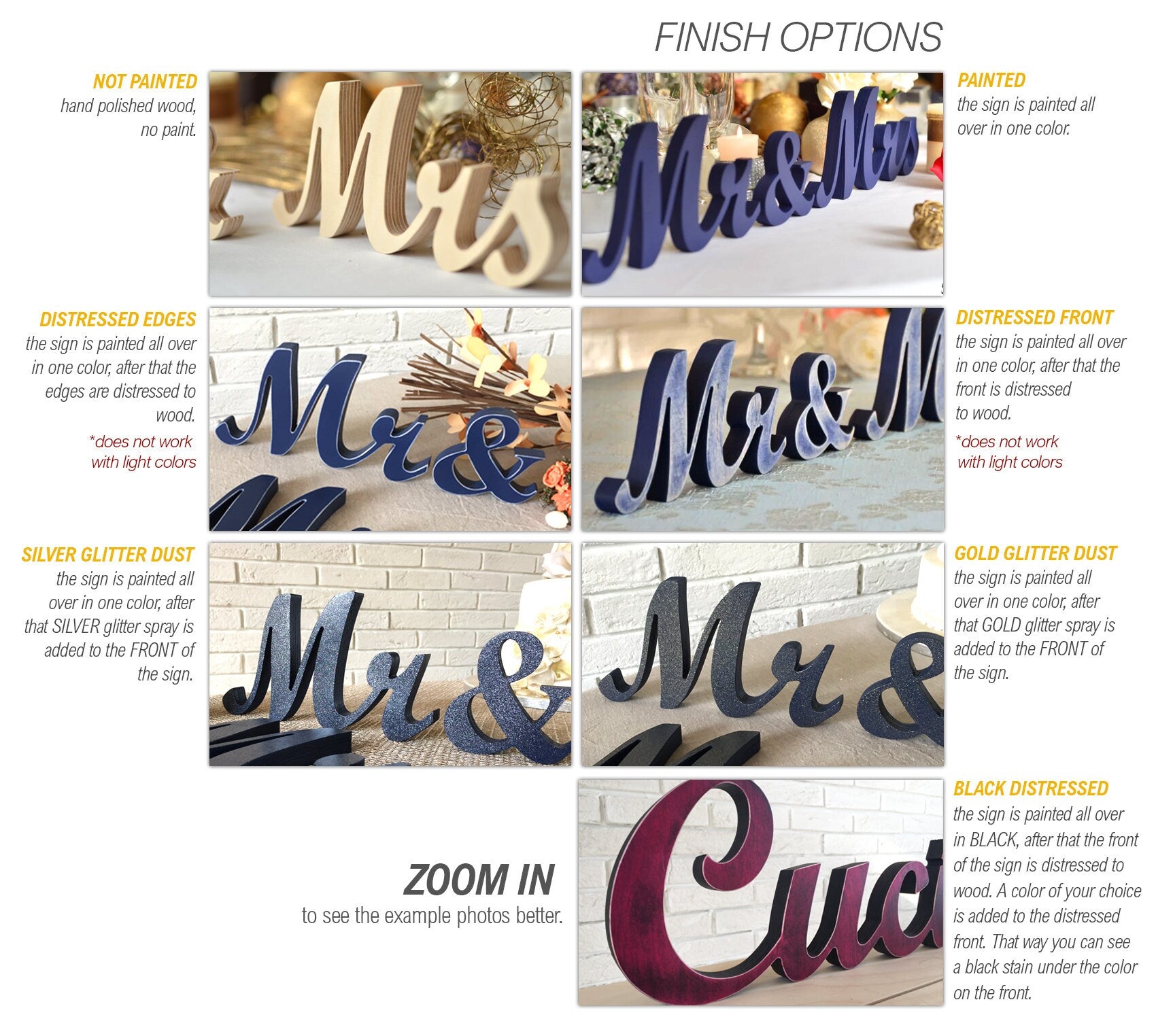 Mr & Mrs Wedding Table Sign, Wooden Sweetheart Table Decoration, Rustic Head Table Letters, Wedding Reception Decor, Freestanding Wood Cutout Set