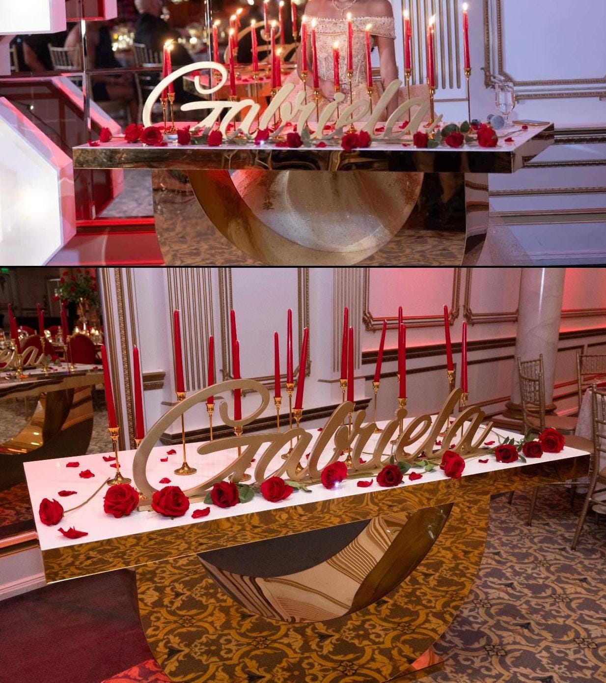 Personalized Wooden Name Sign, Custom Name Decor, Sweet 16 Name Sign, Bat Mitzvah Centerpiece, Freestanding Wooden Name Sign