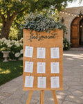 Wedding Seating Chart Sign, Custom Wooden Seating Chart, Find Your Seat Sign, Personalized Wedding Seating Plan, Rustic Wedding Decor