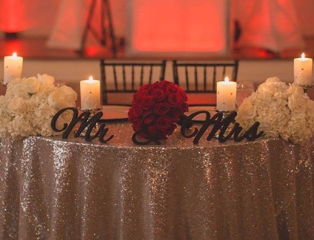 Mr & Mrs Wedding Table Sign, Wooden Sweetheart Table Decoration, Rustic Head Table Letters, Wedding Reception Decor, Freestanding Wood Cutout Set