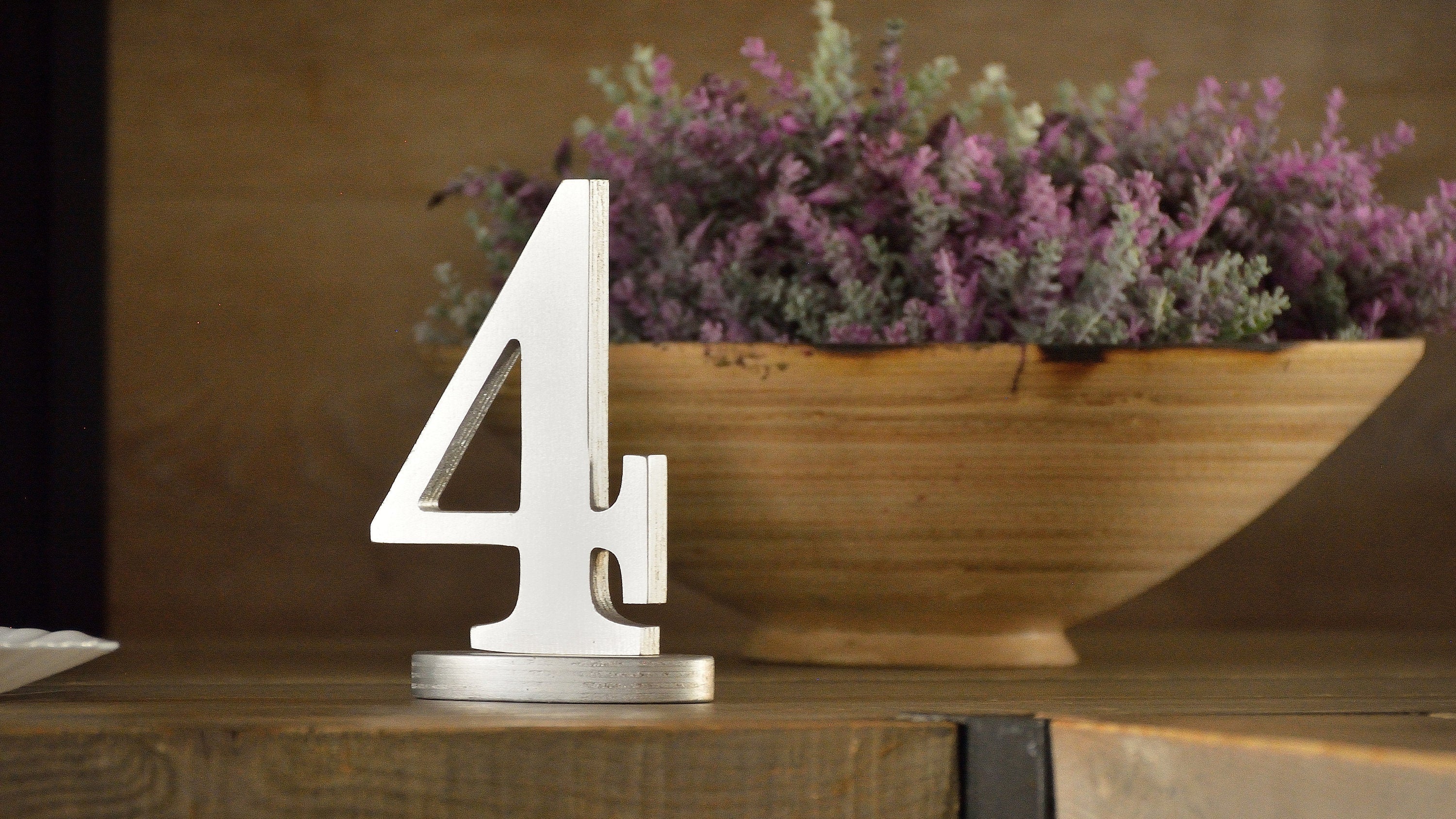 Wood Wedding Table Numbers, Wooden Table Number Signs, Rustic Wedding Reception Decor, Laser Cut Table Numbers, Wedding Centerpiece
